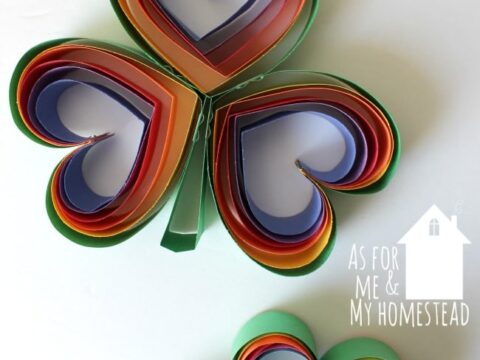 Image for Rainbow Heart Clover Activity