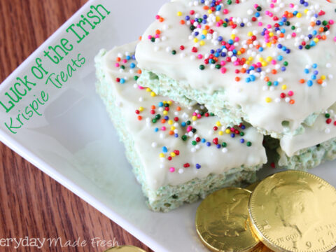 Image for St. Patrick's Day Rice Krispie Treats