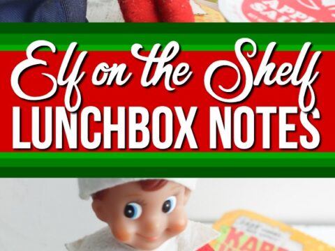 Image for Elf on the Shelf: Lunchbox Notes (free printable)