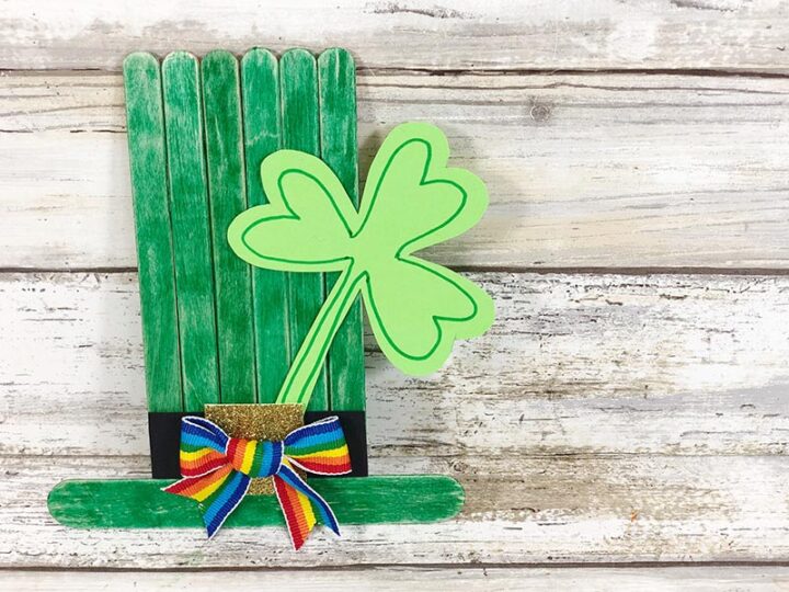 Image for Popsicle Stick Leprechaun Hat Craft