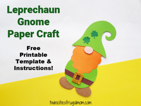 Image for Leprechaun Gnome Paper Craft