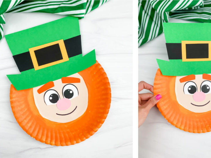 Image for Paper Plate Leprechaun Craft [Free Template]