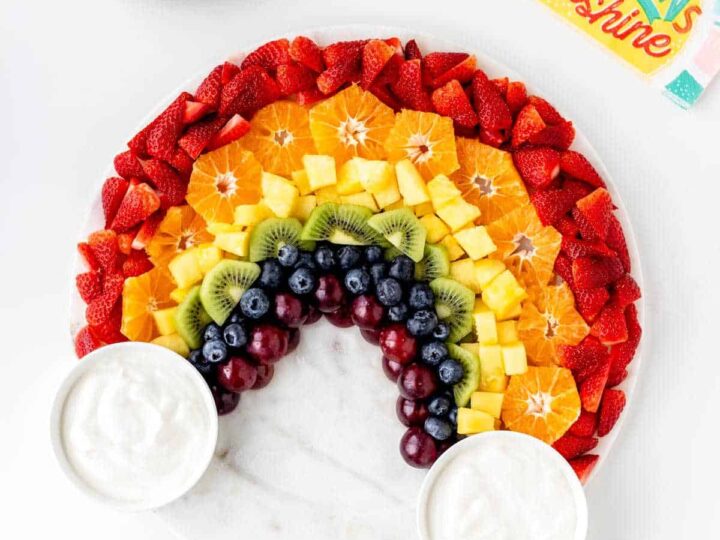 Image for Rainbow Fruit Tray with Yogurt Dip