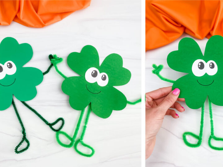 Image for Shamrock Preschool Craft [Free Template]