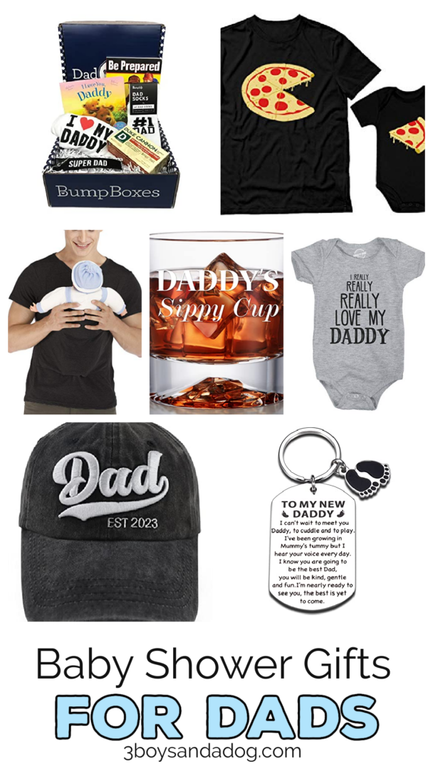 15 Baby Shower Gifts for Dad - 3 Boys and a Dog