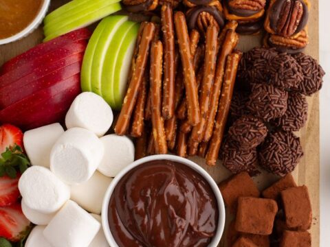 Image for Chocolate Charcuterie Board Recipe