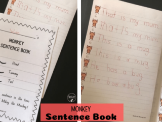 Image for Monkey Sentence Book & Pack