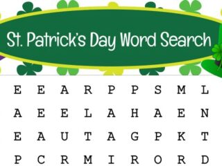 Image for St Patrick’s Day Word Search Puzzle