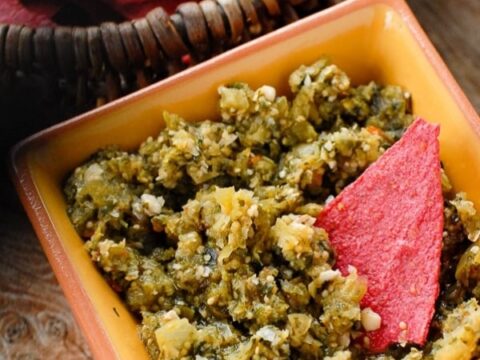 Image for Roasted Tomatillo Salsa (Salsa Verde)