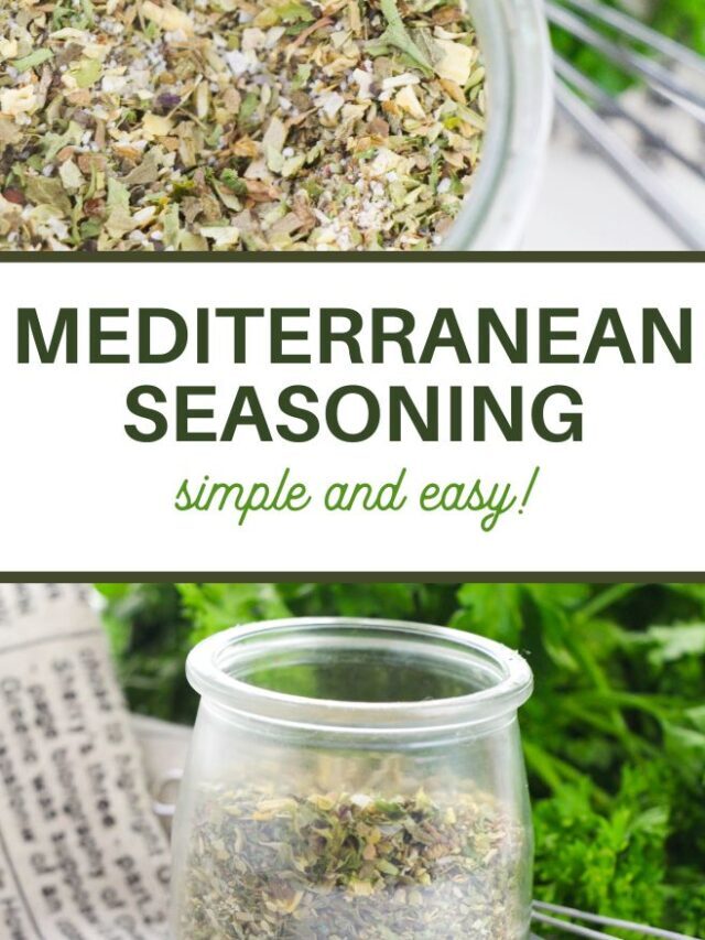 Mediterranean Seasoning Recipe