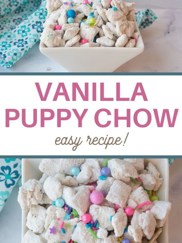 Vanilla Puppy Chow Recipe