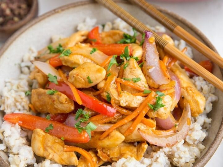 Image for Easy Healthy Szechuan Chicken