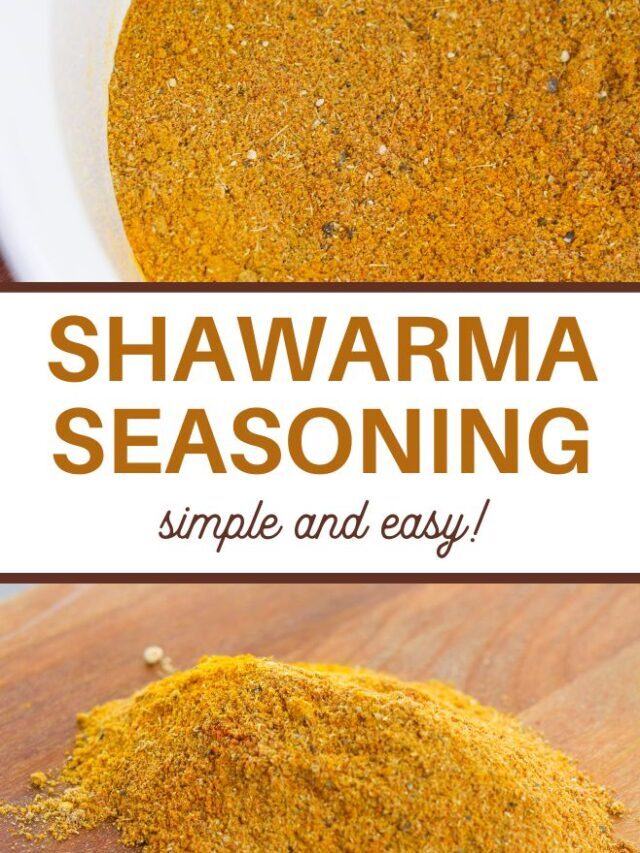Shawarma Seasoning Recipe