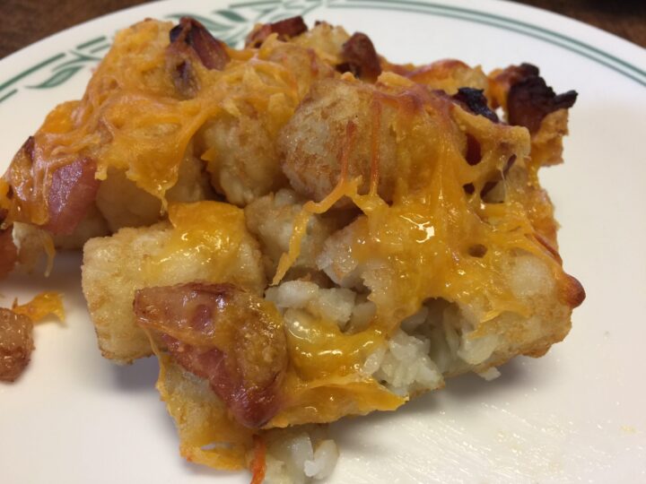Image for Easy 3 Ingredient Tater Tot Casserole