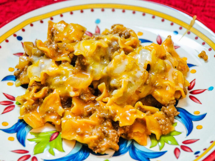 Image for Cheesy Hamburger and Noodle Casserole