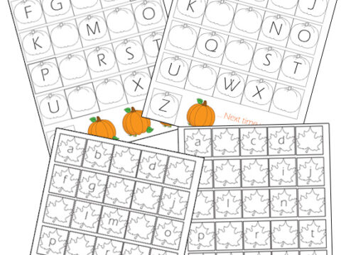Image for Preschool Alphabet Worksheets: Find the missing letter