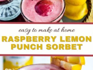 Image for Raspberry Lemon Punch Sorbet Recipe