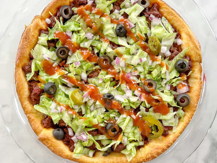 Image for Easy Crescent Roll Taco Bake Recipe