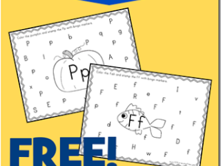 Image for FREE Alphabet Letter Find Bingo 