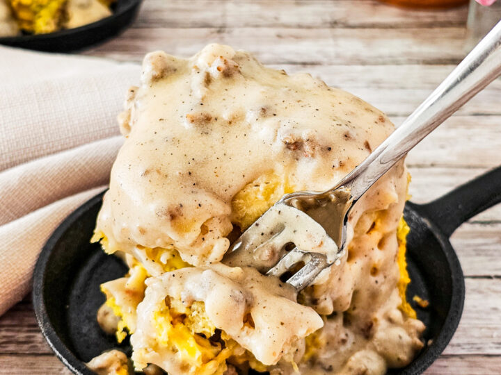 Image for Crockpot Biscuit and Gravy Casserole