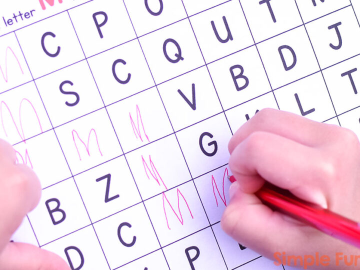 Image for M is for Measuring Cup Handwriting Letter Mazes
