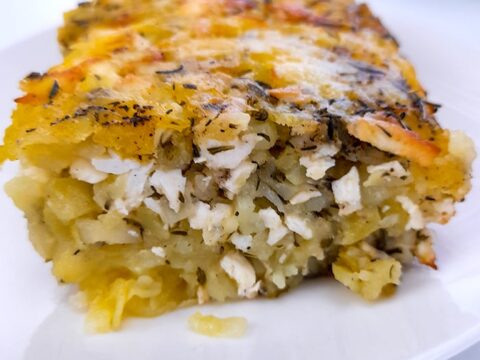 Image for Shredded Potato Casserole With Feta Cheese Recipe