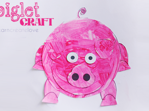 Image for Piglet Printable Craft