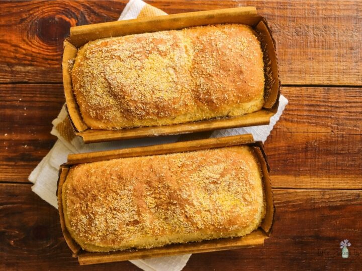 Image for No Knead English Muffin Bread Recipe