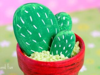 Image for DIY Rock Cactus Craft
