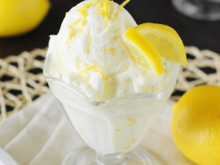 Image for Easy 3-Ingredient Lemon Ice Cream