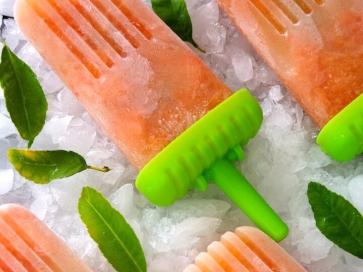Image for Grapefruit Popsicle Recipe with Honey