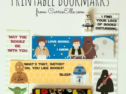 Image for Lego Star Wars Printable Bookmarks