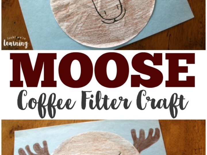 Image for Coffee Filter Moose Craft