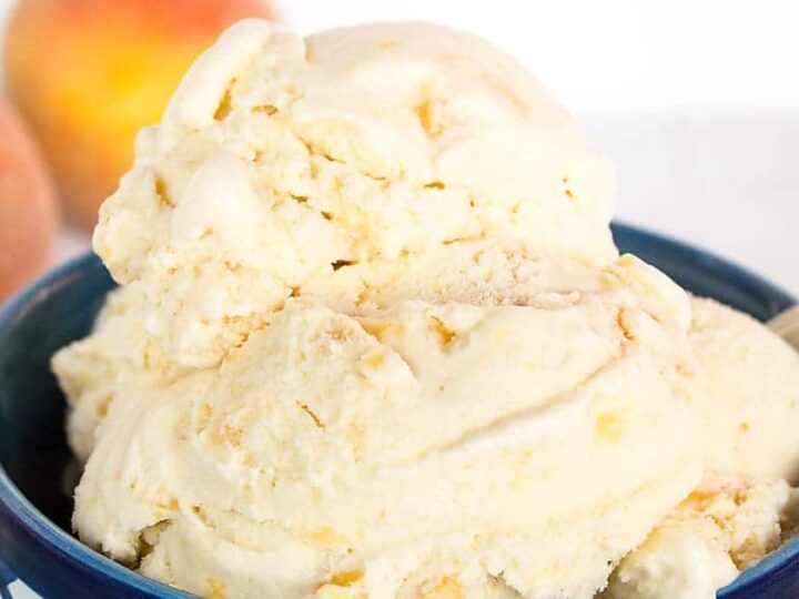 Image for Peaches and Cream Ice Cream