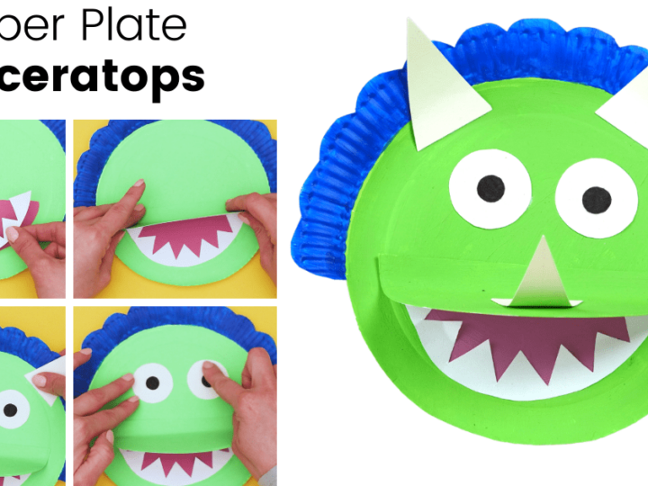 Image for Paper Plate Triceratops