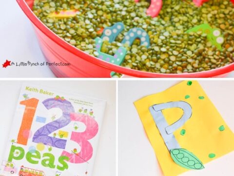 Image for Letter of the Week A-Z Series: P is for Peas