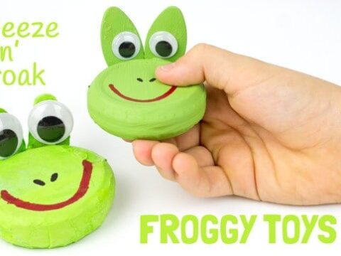 Image for Croaking Frog Craft