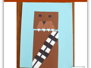 Image for Chewbacca Star Wars Shape Craft