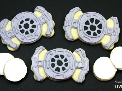 Image for Homemade Star Wars Tie Fighter Cookies