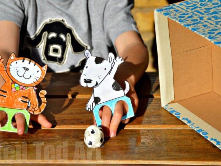 Image for Poppy Cat Finger Football Crafts