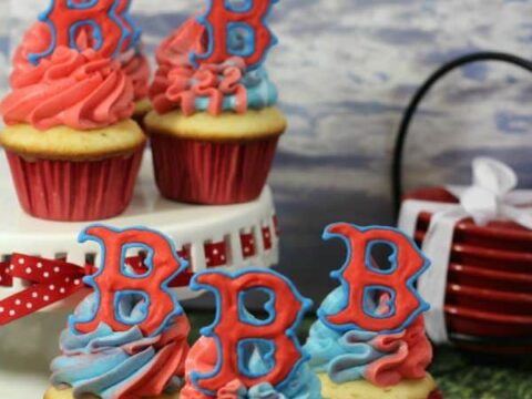 Image for Boston Red Sox Cupcakes