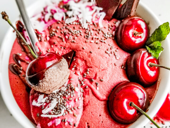 Image for Cherry Smoothie Bowl Recipe
