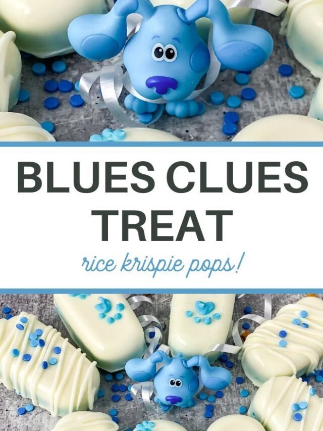 Blues Clues Rice Krispie Pops Recipe