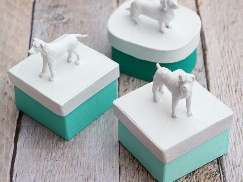Image for DIY Puppy Dog Trinket Boxes