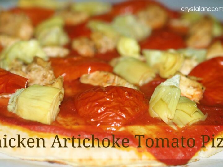 Image for Chicken Artichoke Tomato Pizza