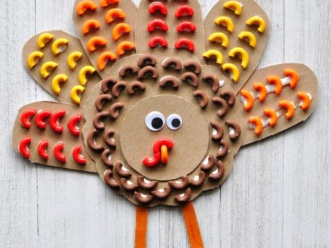 Image for Elbow Macaroni Turkey Craft