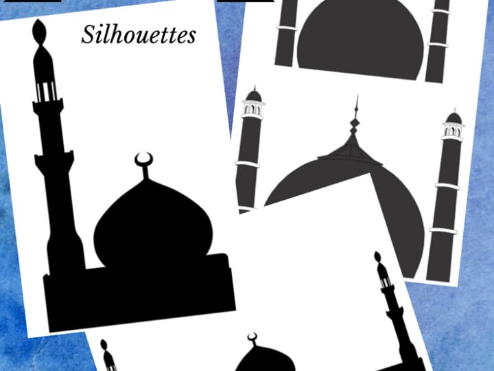 Image for Cut and Paste Mosque Printables