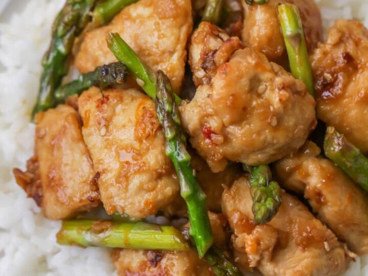 Image for Orange Chicken and Asparagus