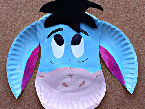 Image for Paper Plate Eeyore Craft