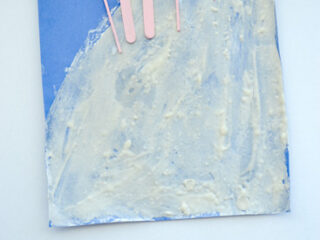 Image for Puff Paint Ski Mountains Art